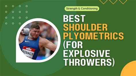 7 Best Shoulder Plyometrics For Explosive Throwers A1athlete