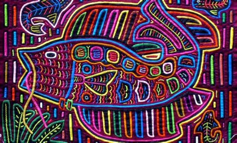 Paper Molas 1st And 2nd Grade Indigenous Art Mola Fabric Art
