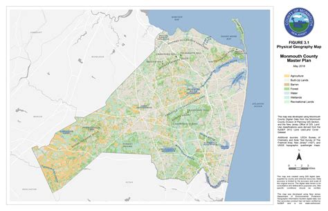 Map Of Monmouth County Nj Maping Resources