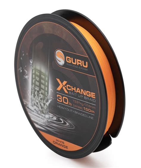 Tresse Guru X Change Bait Up 0 16mm 150m Pechepromo