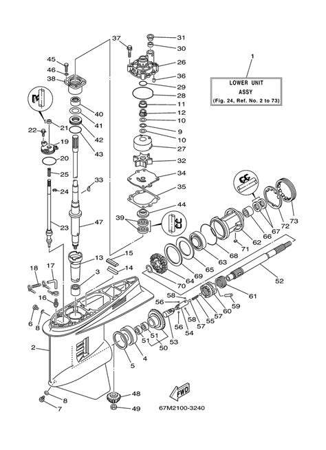 Yamaha Outboard Engine Parts Diagram