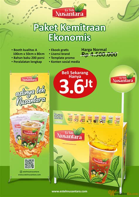Franchise Es Teh Nusantara| Peluang Bisnis Minuman Teh - Waralaba Ku