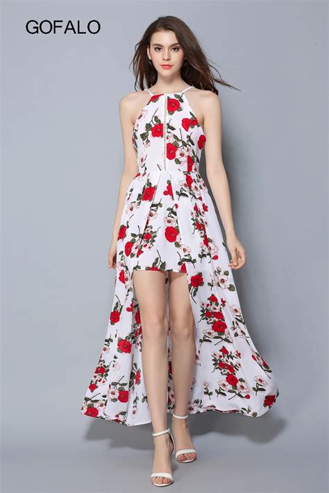 Gofalo Summer Women Beautiful Long Dress Ladies Elegant Cute A Line
