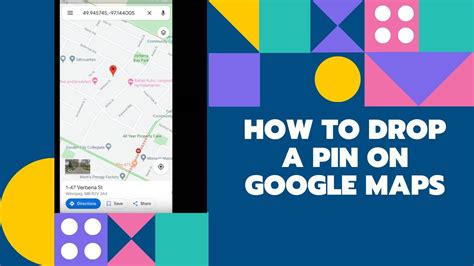 How To Drop A Pin On Google Maps Demonstrated On An Android Phone