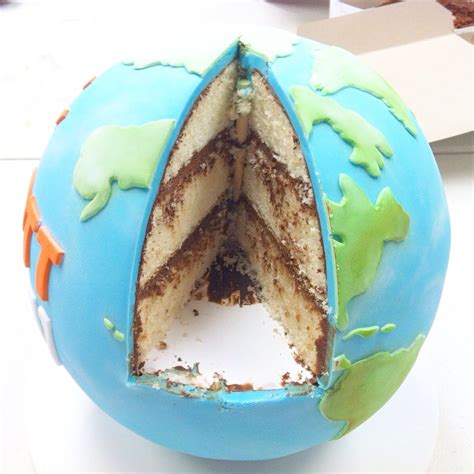 Earth Day Globe Cake — Eat Cake Be Merry Custom Cakes For Merry
