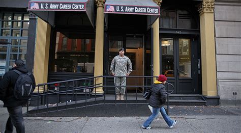 New Army Recruiting Center Opens In Lower Manhattan The New York Times