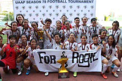 Up Outlasts Dlsu For First Ever Uaap Womens Football Title