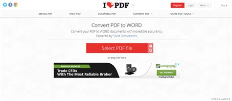 From Pdf To Word Ilovepdf