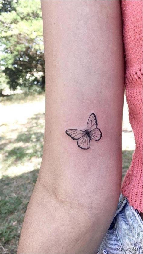 15 Small And Simple Butterfly Tattoo Ideas Brighter Craft