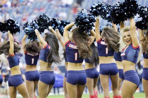 Houston Texans Cheerleaders Perform During The First Half Of An NFL Photo Photo