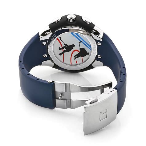 Blue and silver representing the reflections of the ice, and red to. Hockey Shop: Tissot Men's T0104171705700 Limited Edition ...