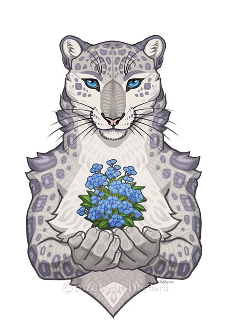 Forget Me Not Sprout Portrait By Katiehofgard On Deviantart