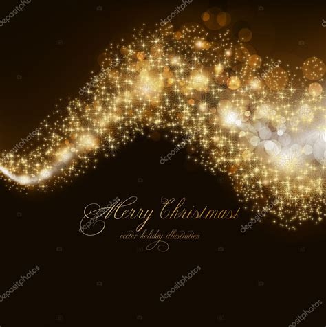 Elegant Christmas Background With Place For New Year Text Invitation