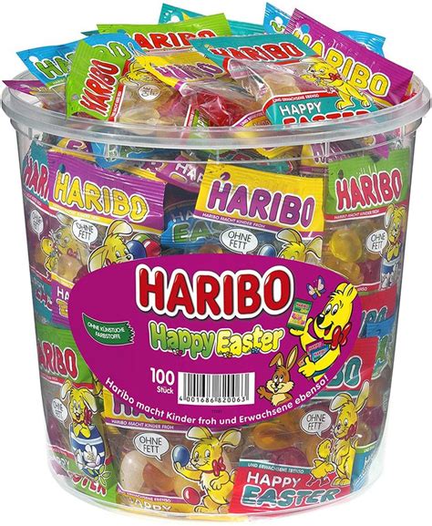 Haribo Boite Haribo Mix Happy 100 Sachet De 10g Pour Paque Ebay