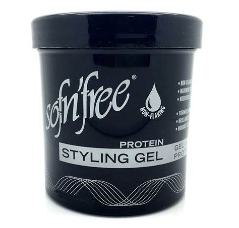 For black women in particular, a hairstyle can often be viewed less as an aesthetic choice than as a political one, and we have many questions. Sofn'Free Protein Styling Gel Black 170g (6oz)