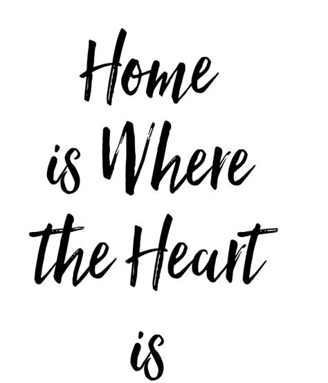 Home Is Where The Heart Is Poster Maaadeleine Keep