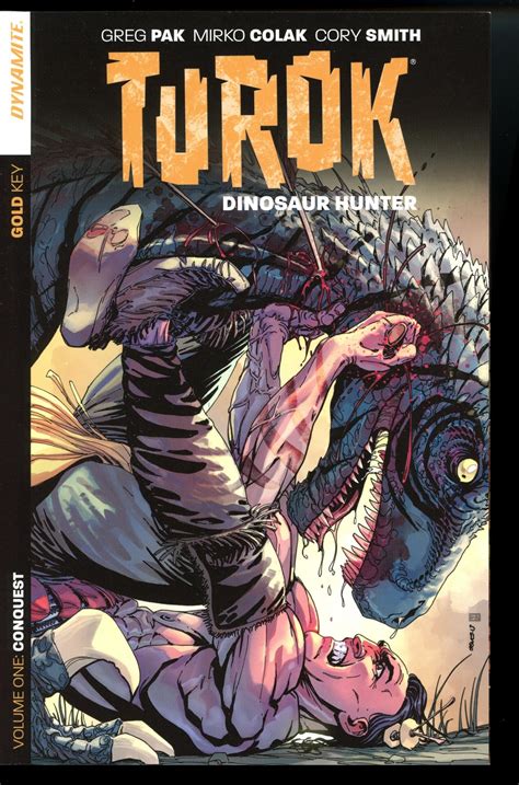Turok Dinosaur Hunter Vol Conquest Dynamite Nm Graphic Novel
