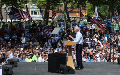 Joe Biden Takes Aim At President Donald Trump In Philadelphia Rally