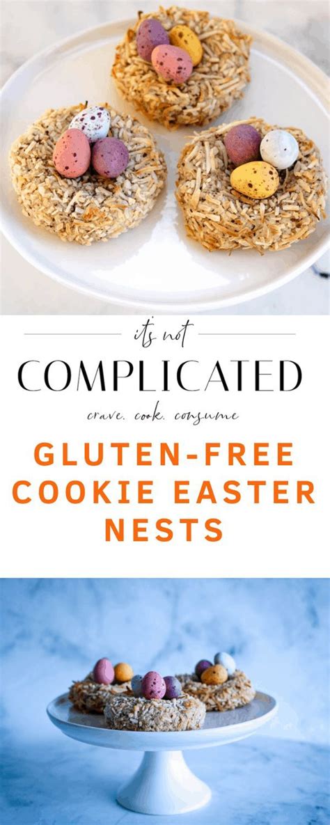 Looking to find some new gluten free ideas for dessert? Gluten-Free Cookie Easter Nests in 2020 | Easy easter recipes, Gluten free cookies, Almond meal ...