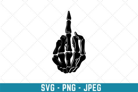 Middle Finger Svg File Images