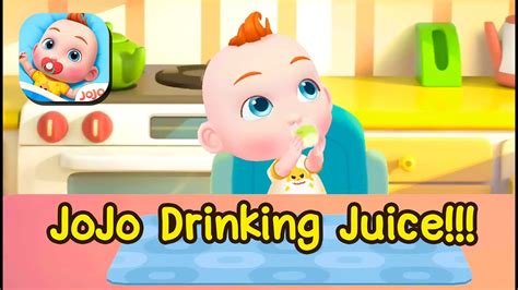 Super Jojo Baby Care Game 6 Jojo Drinking Juice Youtube