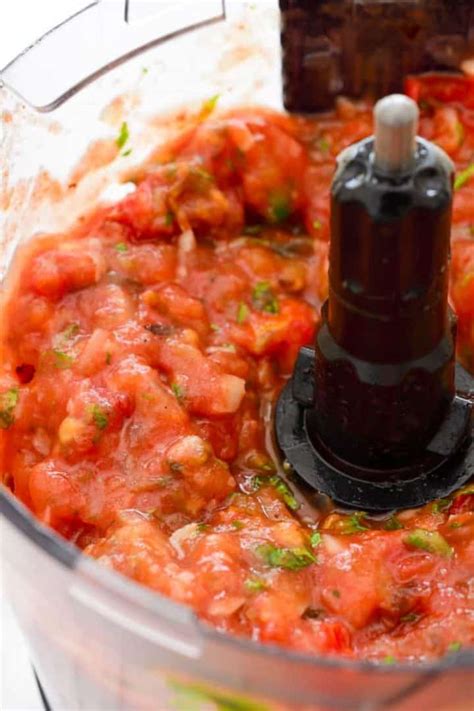 Roasted Tomato Salsa The Stingy Vegan