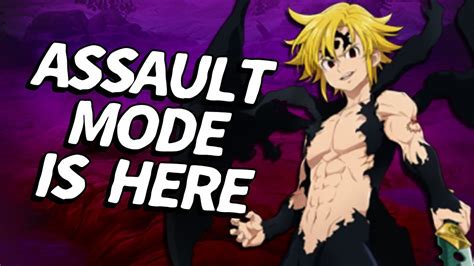 Assault Mode Meliodas Is Next Week Trailer Announcement 7ds Grand