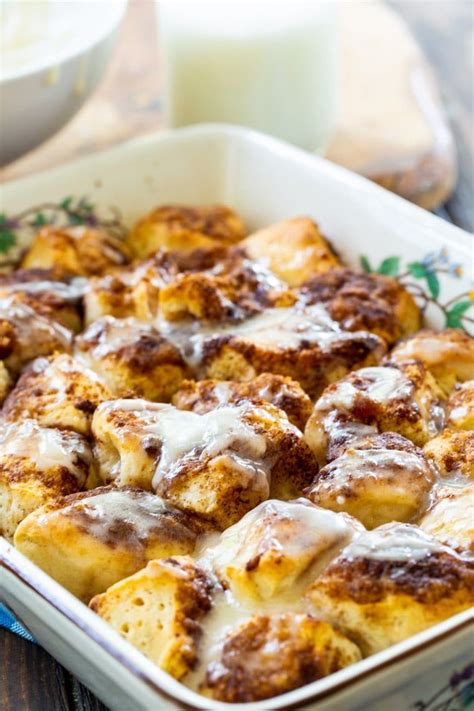 Well, go no further because i have an impressive list of recipes that start with prepared dough and they create easy and delicious recipes with a little help from the store. Easy Cinnamon Roll Bites - Spicy Southern Kitchen | Recipe ...