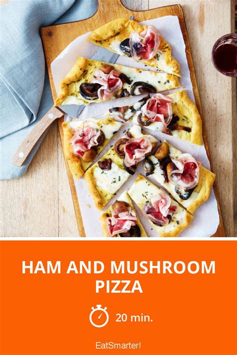 Ham And Mushroom Pizza Recipe Eat Smarter Usa
