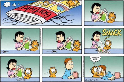 Garfield Liz Spider And Jon Funny Comic The Idea Girl Says Wordpress