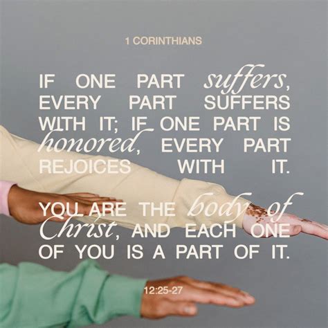 1 Corinthians 1212 31 Just As A Body Though One Has Many Parts But