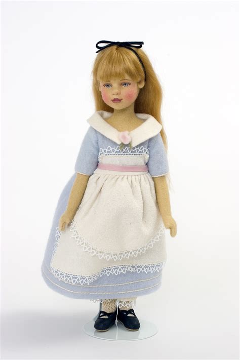 Alice Felt Molded Limited Edition Art Doll By Maggie Iacono