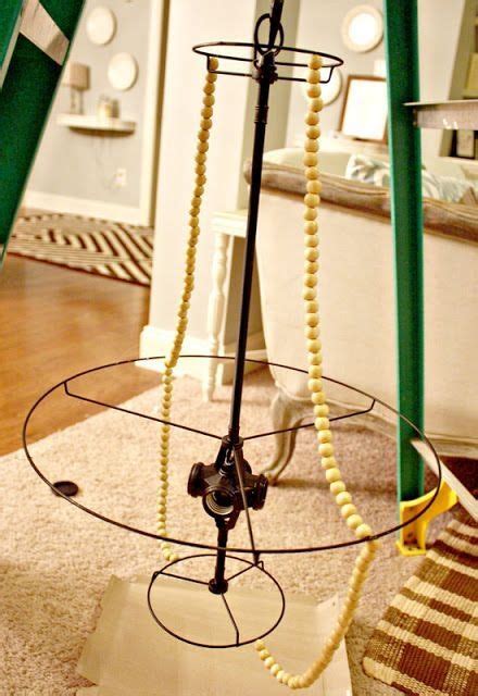 The Best DIY Turquoise Beaded Chandeliers