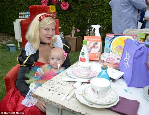 tori spelling is in wonderland as she throws lavish party to celebrate daughter s first birthday