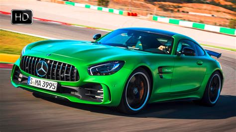 2017 Mercedes Amg Gt R In Amg Green Hell Magno Test Drive On Racetrack