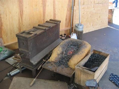 Traditional Japanese Forge And Box Bellows Called Fuigo Japanese Hand