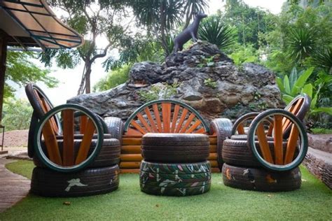 30 Ways To Upcycle Old Tires In Your Garden Useful Decorative Ideas