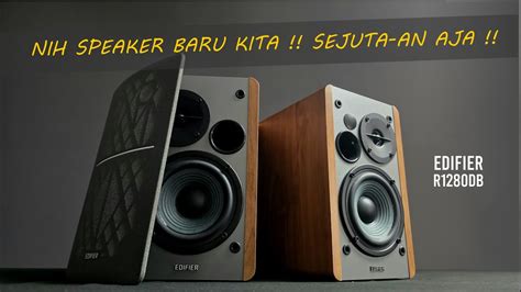 Pantesan Laris Banget Speaker Bookself Terbaik Harga Juta An Edifier R Db Youtube