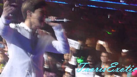 141030 Fancam Music Bank In Mexico Exo K Lucky Youtube