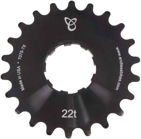 Endless Bike Kick Ass Cog 22t Black Ano 22tbl Sports And Outdoors