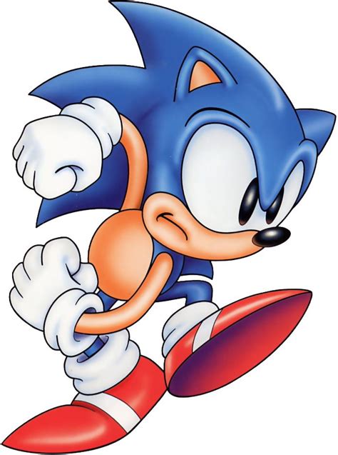 Classic Sonic The Hedgehog Charging Up Sonic Art Sonic Sonic Fan Art