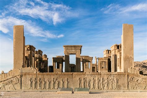 Magnificent Ruins Of The Ancient City Of Persepolis Earth Is Mysterious