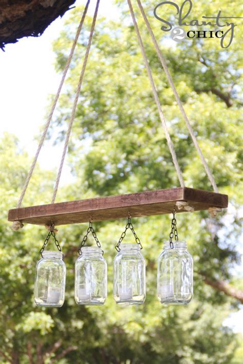 If you want your mason jar lights to hang directly from the ceiling, you should not try to install them on your own, unless you have extensive experience with electrical wiring. 32 DIY Mason Jar Lighting Ideas