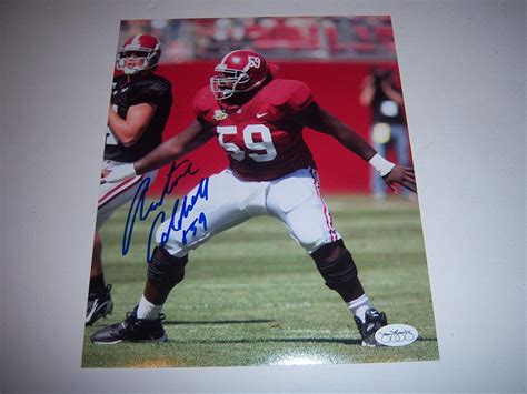Autographed Antoine Caldwell Photo Holo 8x10 Jsa Certified