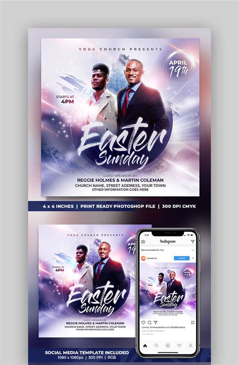 20 Best Free Church Flyer Templates For Your 2022 Religious Events