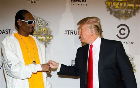 Snoop Dogg Ends Donald Trump Feud Ive Nothing But Love And Respect
