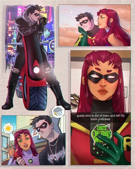 Teen Titans Love Original Teen Titans Teen Titans Fanart Robin Starfire Nightwing And