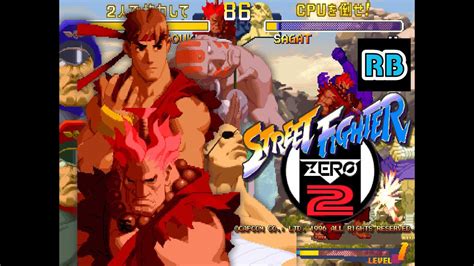 1996 60fps Street Fighter Zero 2 Alpha Dramatic Battle All 3 Games