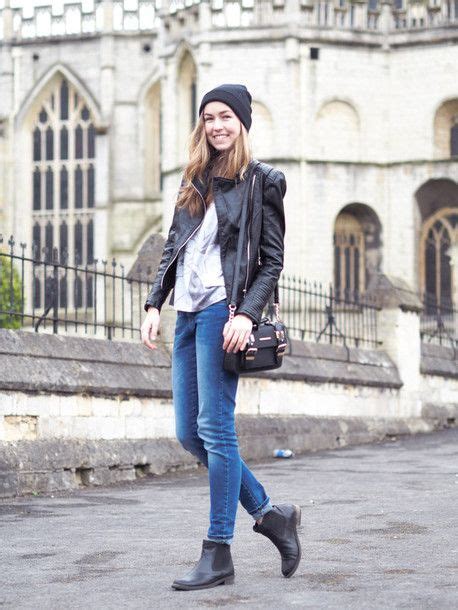 We've seen 'em on our favourite celebs, models and bloggers and we want in on the action too. Image result for how to style chelsea boots jeans ...