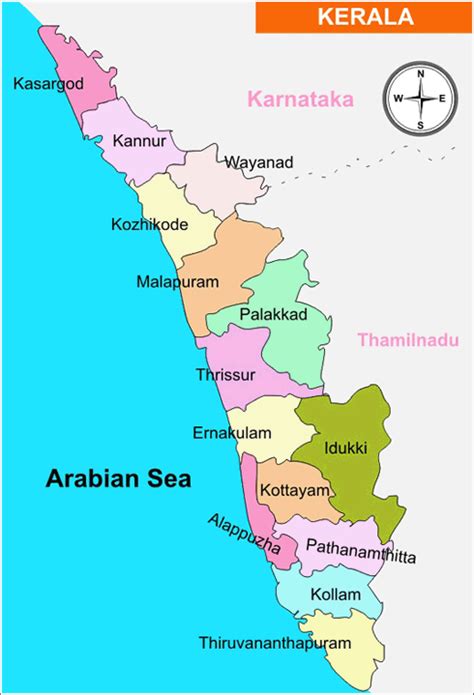 Kerala Map Images In Malayalam My Maps